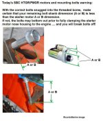 SBC starter motor bolt selection and why.jpg