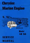 Service Manuals: Chrysler 250 LM340 & Supplement: M360 engine.