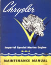 Maintenance Manual: Chrysler Imperial Special M-45-S