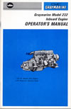 Operators Manual for Gray Marine Model 232 150HP Engine