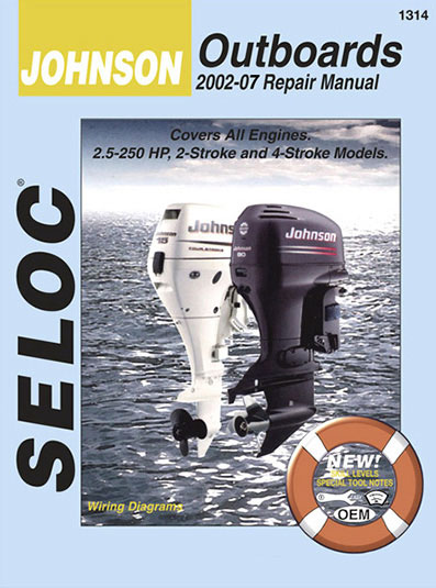 Seloc 1314 Johnson Outboards 2002-2007