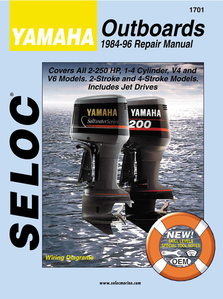 Yamaha Outboard Manuals by Seloc Yamaha Outboards Repair Manuals