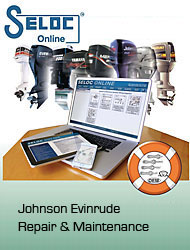 Johnson Evinrude outboard online repair manuals by Seloc