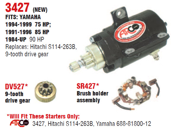 Arco Marine 3427 - Outboard Starter