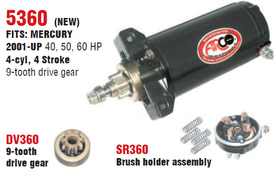 Arco Marine 5360 - Outboard Starter