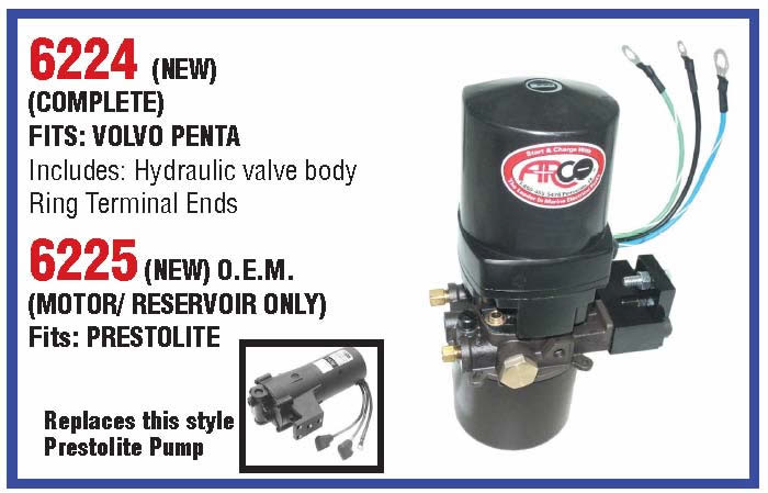 Arco Marine 6225 - Trim Motor & Res. Only