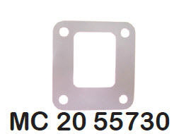Barr Marine MC-20-55730 -MerCruiser Stainless Block Off Plate