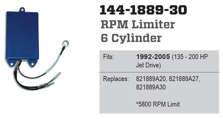 CDI Electronics CDI144-1889-30 - Merc RPM
Limiter