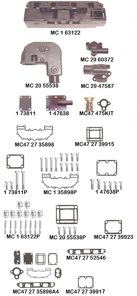 Mercruiser 4-Cylinder 153 C.I.D. 120 H.P.