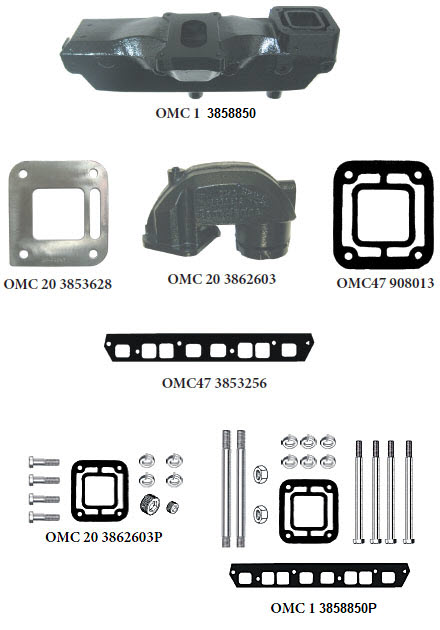 OMC / Volvo 4-Cylinder 181 C.I.D. Vortec Engine