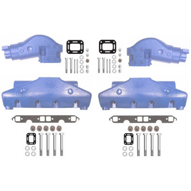 Crusader 5.0 5.7 GM Manifold & Center Riser Kit