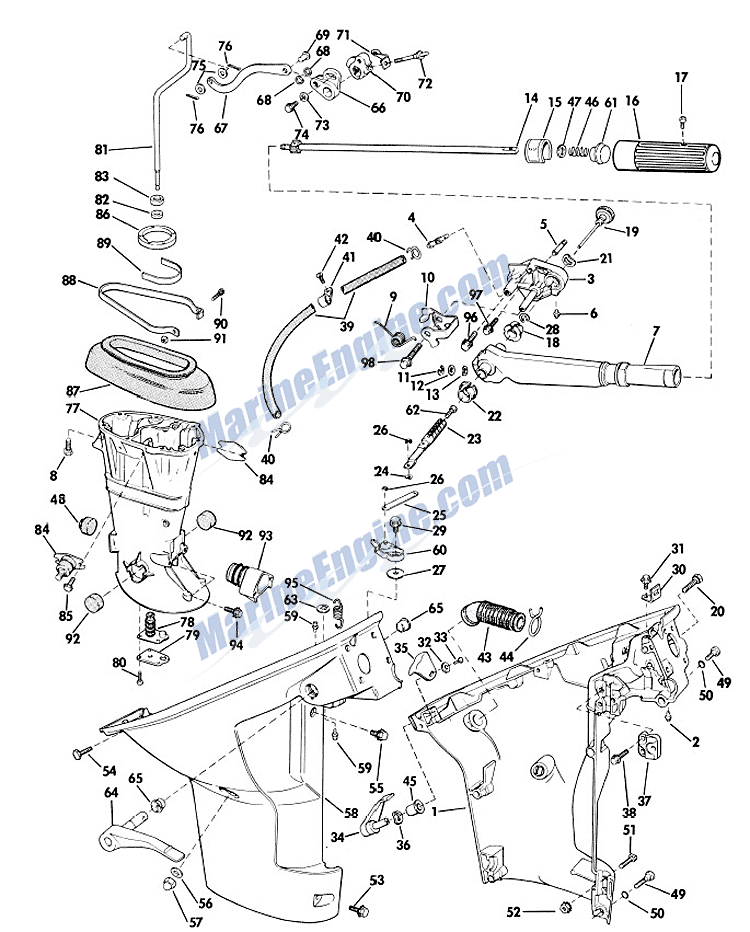 evinrude lower unit diagram evinrude lower unit parts for 1966 9 5hp 9623a evinrude lower unit diagram evinrude lower unit parts for 1966 9 5hp 9623a