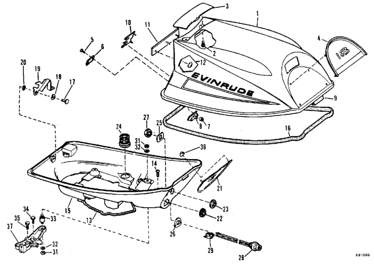 25 Hp Evinrude Diagram