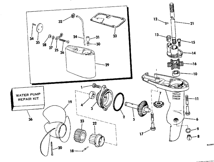 Honda 2hp outboard parts list