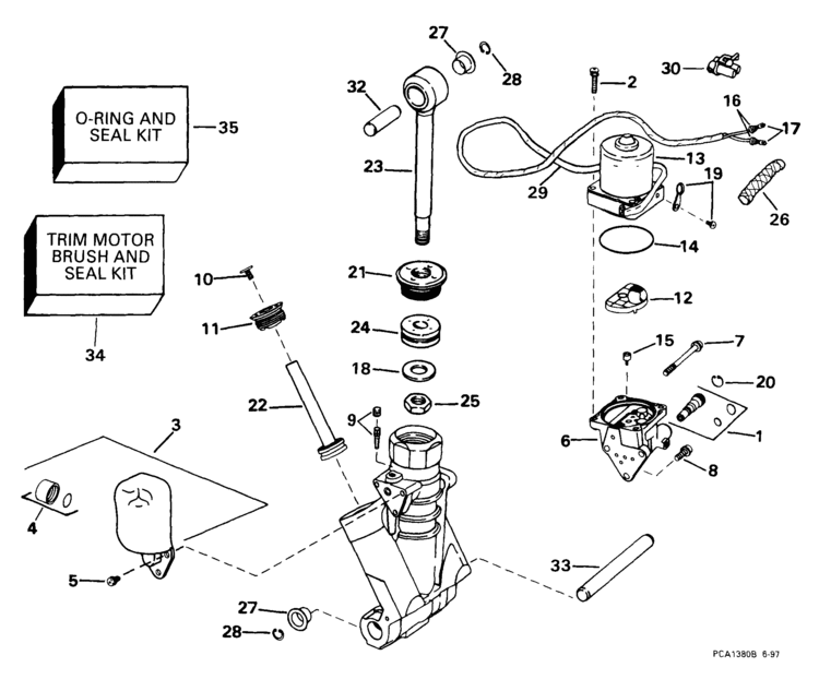 514823 EVINRUDE JOHNSON TERMINAL 0514823