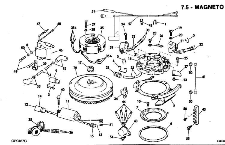 1982 Honda outboard 7.5 #2