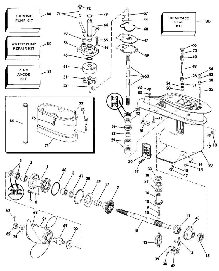 Evinrude 0778863 Other Prop Al  10 3x13 Parts  U0026 Accessories