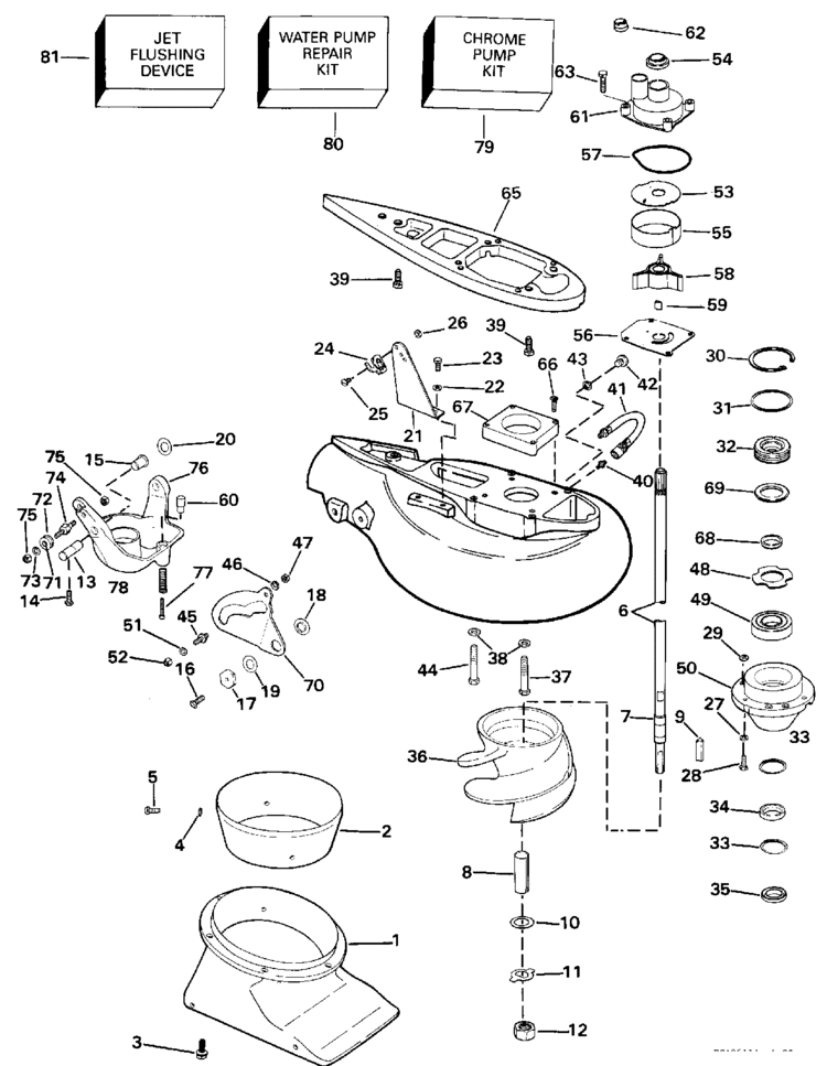 Honda 5.5 hore power outbord kit #4