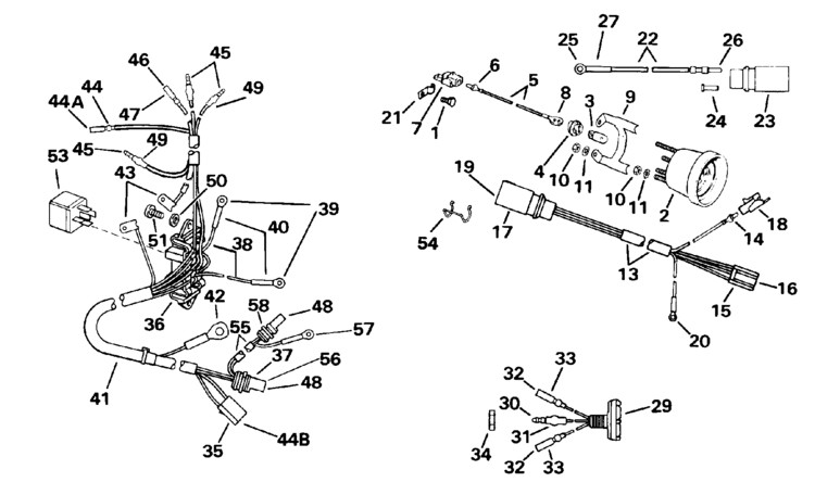 Evinrude Tilt Trim Wiring Diagrams - Wiring Diagram