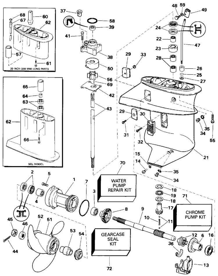 Johnson Propeller Chart