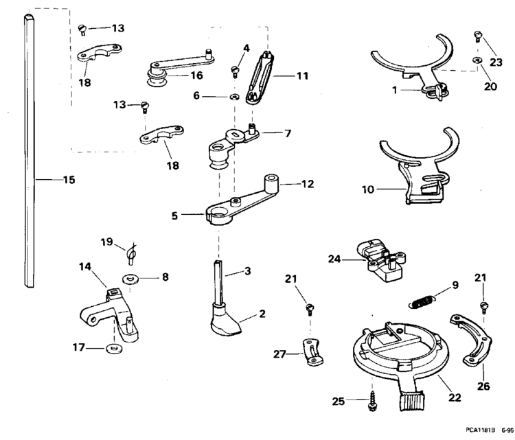 CAM THROTTLE Evinrude 0335547