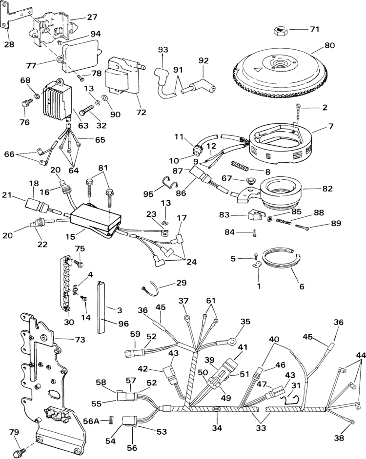 [DIAGRAM] 1975 Johnson 70 Wire Diagram