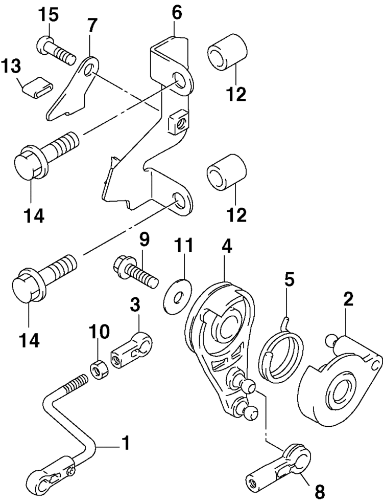 Nissan outboard throttle control #10