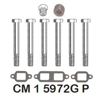 Barr Marine CM-1-5972G-P - Chrysler Mounting Package