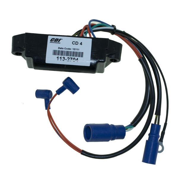 CDI Electronics 113-2704 - Power Pack CD4 With RPM Limiter for Commmercial Motors, 582704