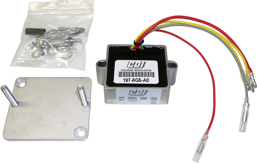 CDI Electronics 197-6G5-A0 - Yamaha Regulator Rectifier