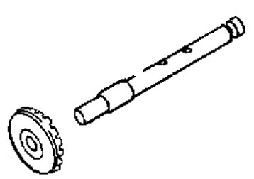 Evinrude Johnson OMC 0114813 - Gear & Prop Shaft