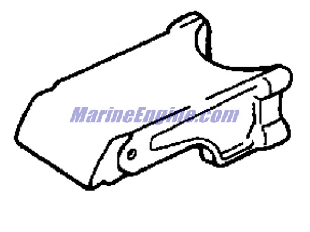 Evinrude Johnson OMC 0114883 - Swivel Bracket Assembly