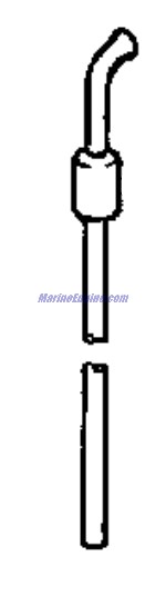 Evinrude Johnson OMC 0115446 - Water Tube, Long
