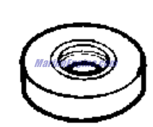 Evinrude Johnson OMC 0115500 - CrankShaft Seal - Upper