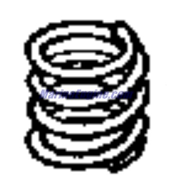 Evinrude Johnson OMC 0115527 - Friction Spring