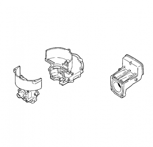 Evinrude Johnson OMC 0115668 - Cylinder And Crankcase, See Detail Page