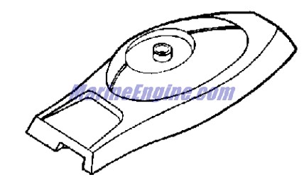 Evinrude Johnson OMC 0115889 - Electric Steering Cover