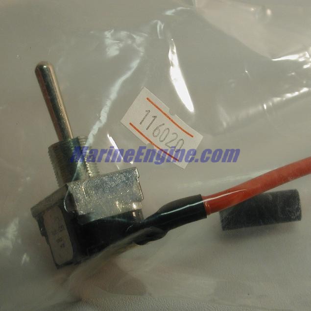 Evinrude Johnson OMC 0116020 - On/Off Switch And Lead