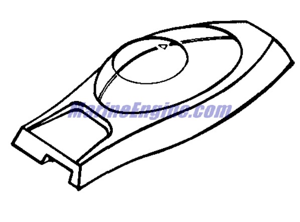 Evinrude Johnson OMC 0116025 - Cover Assembly