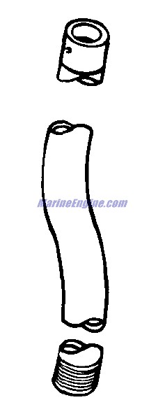 Evinrude Johnson OMC 0116031 - Motor Tube