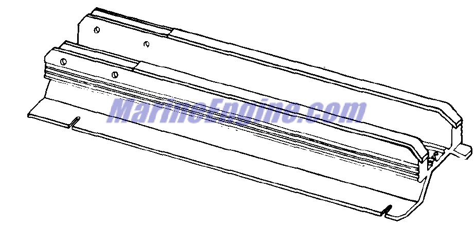 Evinrude Johnson OMC 0116035 - Motor Rest Bumper