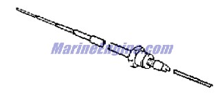 Evinrude Johnson OMC 0116479 - Nut, Cable