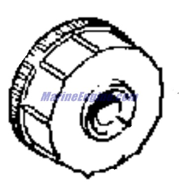 Evinrude Johnson OMC 0116615 - Wheel