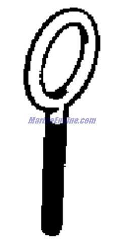 Evinrude Johnson OMC 0122022 - Eye Bolt
