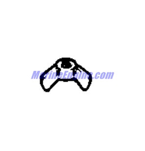 Evinrude Johnson OMC 0122117 - Wing Nut