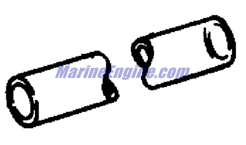 Evinrude Johnson OMC 0122364 - Hose - Pump