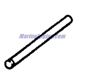 Evinrude Johnson OMC 0122877 -  Lower Pivot Pin