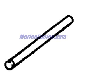 Evinrude Johnson OMC 0122877 - Pin Lower Pivot