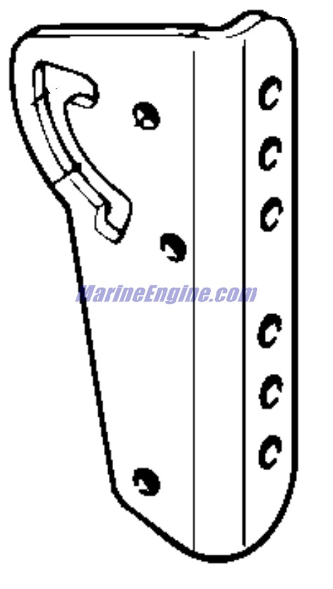 Evinrude Johnson OMC 0123090 - Bracket Lh