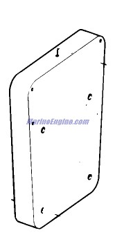 Evinrude Johnson OMC 0123099 - Board Mtr Mounting
